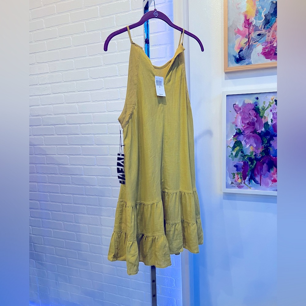 Hyfve linen swing dress